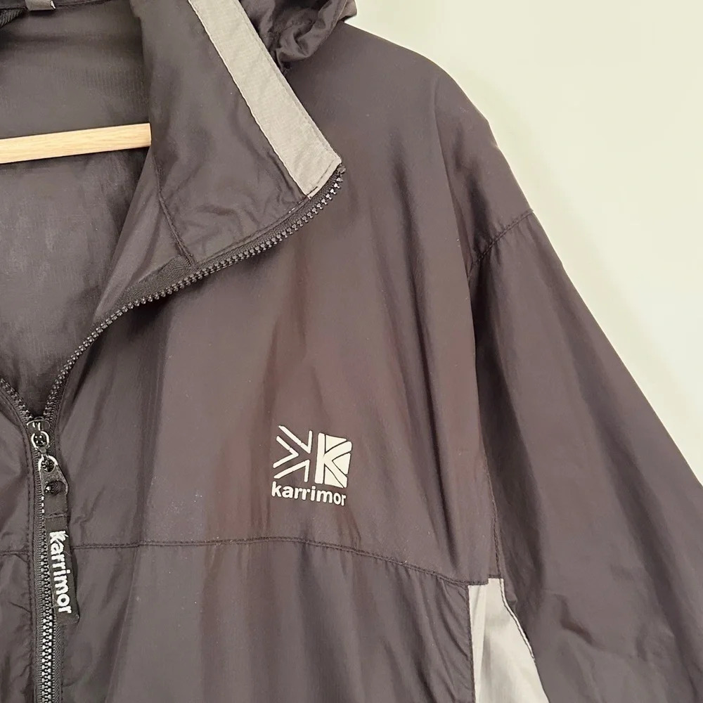 Vintage Karrimor Rain Jacket - black/grey - Size XL - Picture 8 of 9